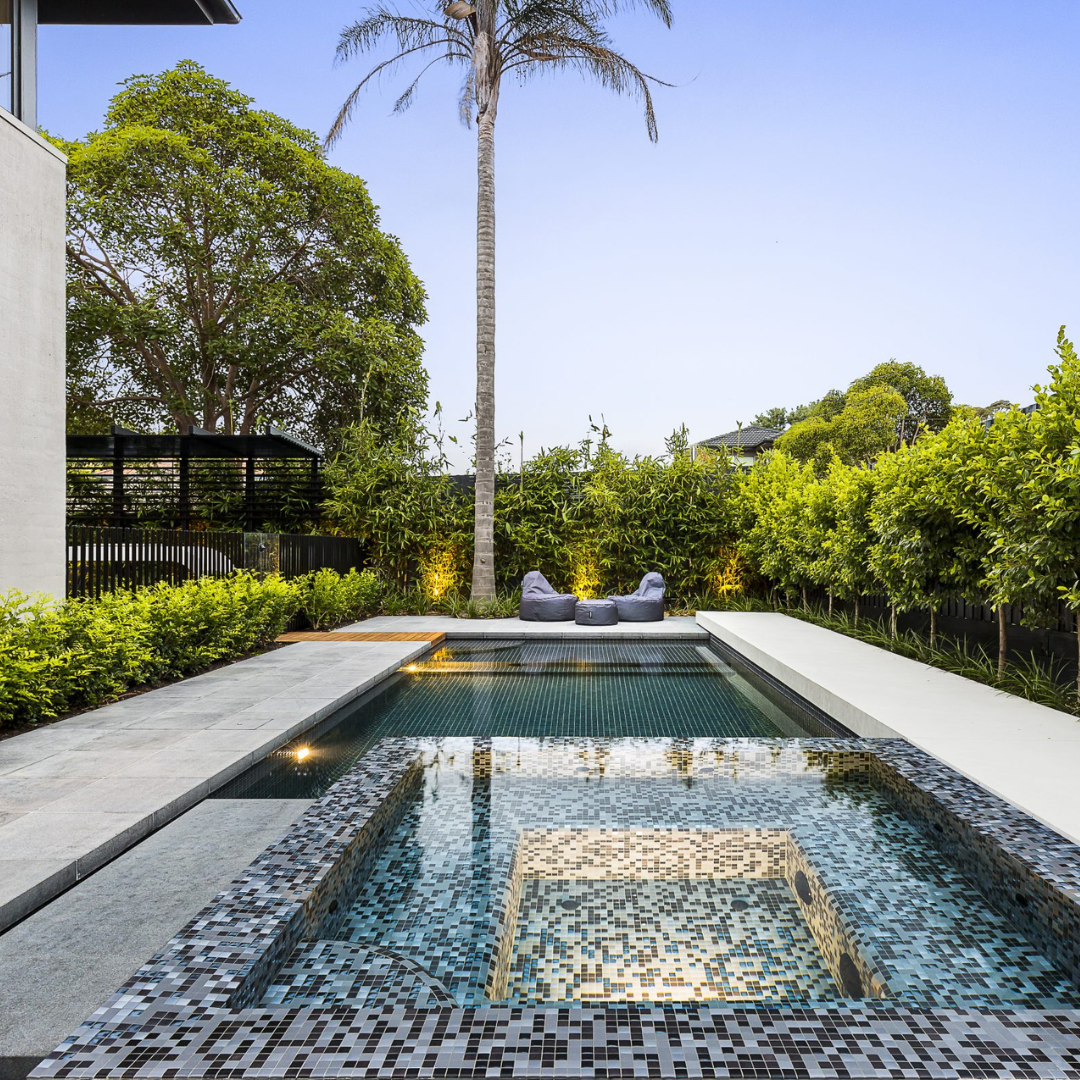 Custom concrete swimming pool Ormond, Melbourne