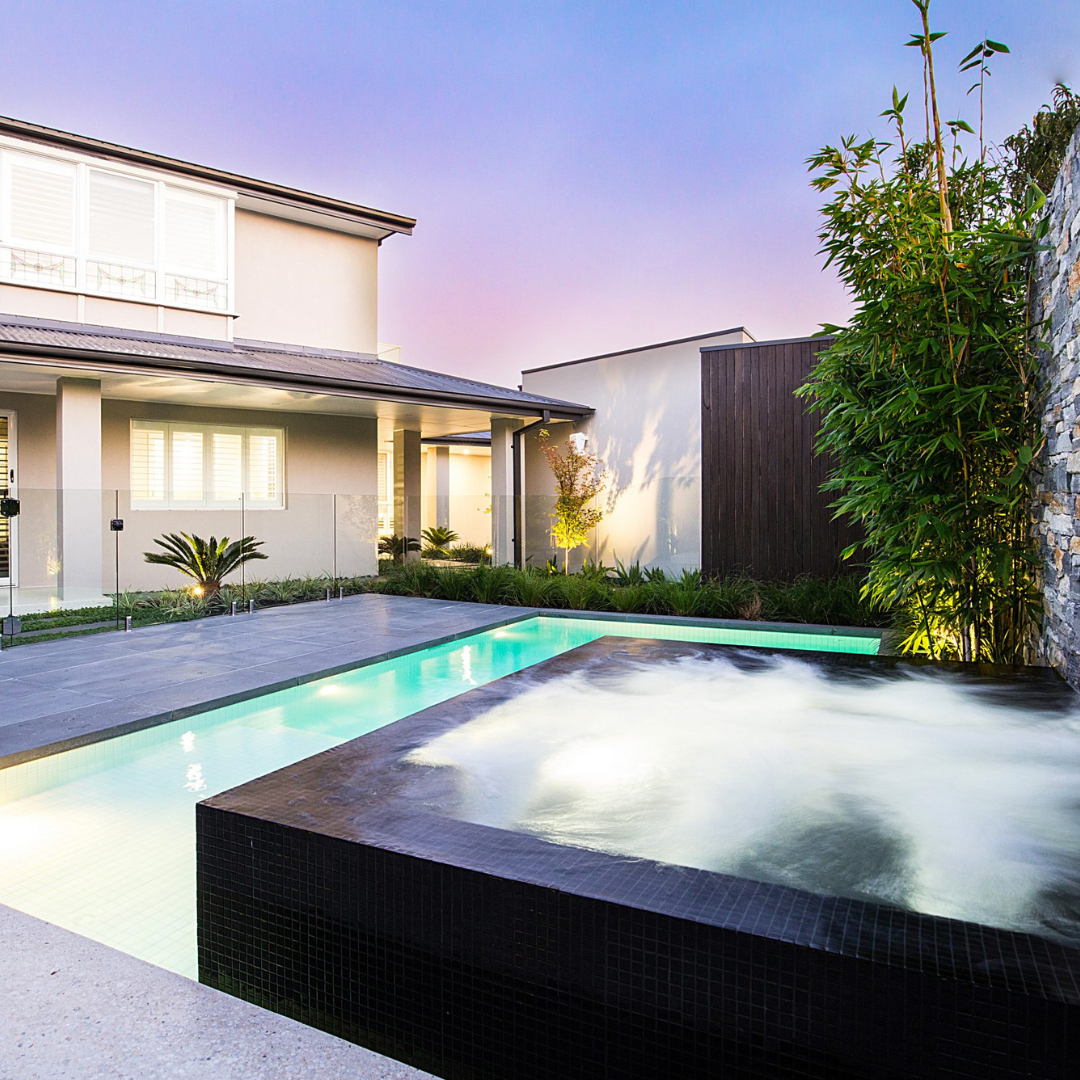 Luxury swimming pool and spa construction Keilor Downs, Melbourne